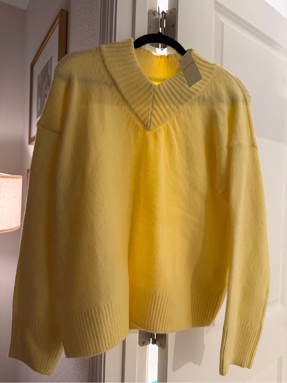 High V - Neck Women's Sweater